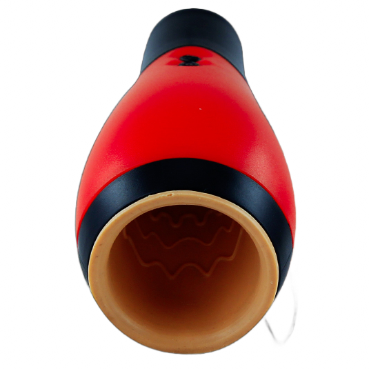 Baile Oral Sex Lover Masturbator simulates oral pleasure with 30 vibration modes, suction base, and soft texture for a hands-free, high-intensity experience.1